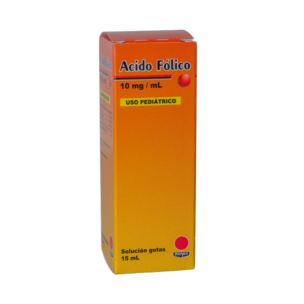 ÁCIDO FÓLICO 10 mg / mL SOLUCIÓN ORAL (GOTAS)