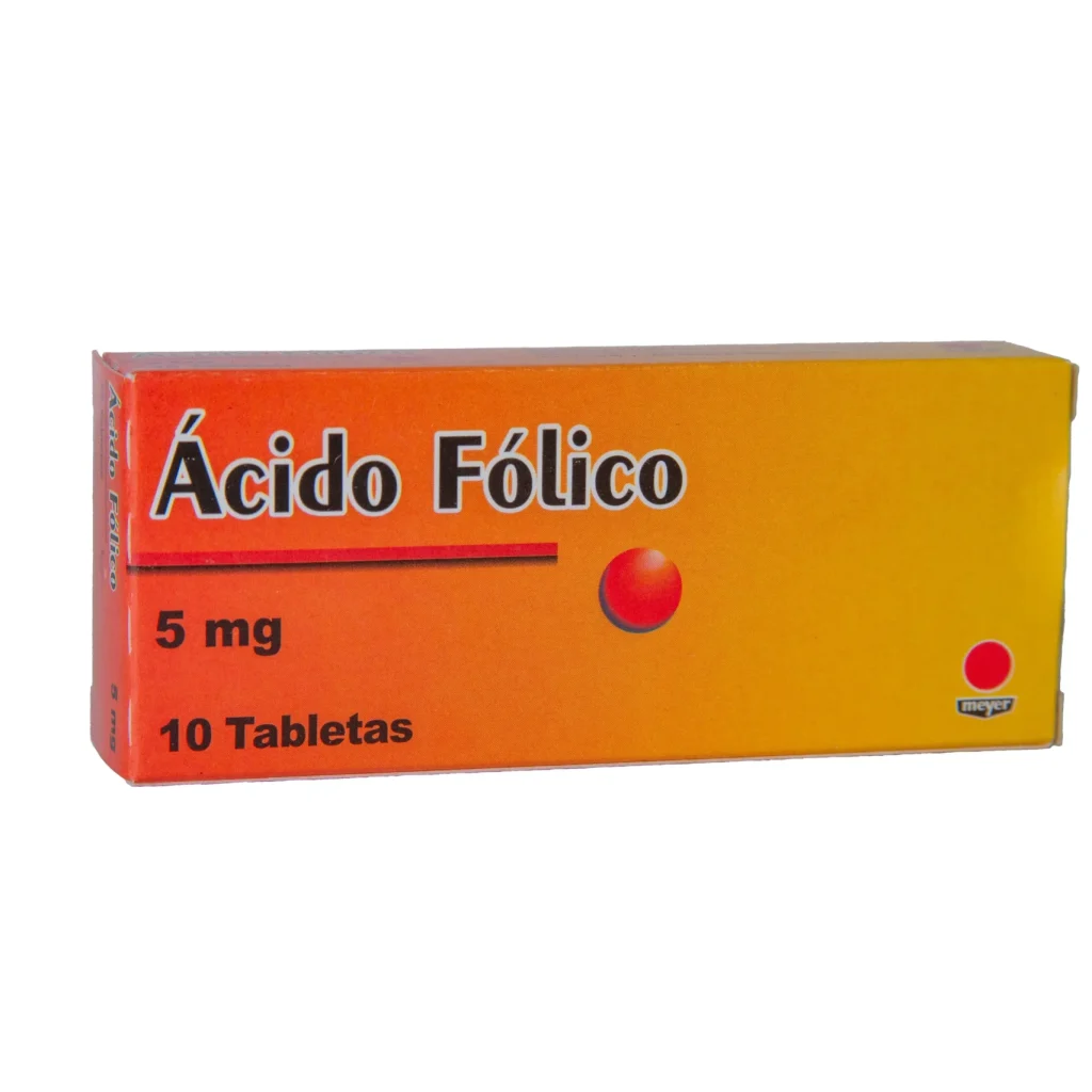 ÁCIDO FÓLICO 5 mg TABLETAS