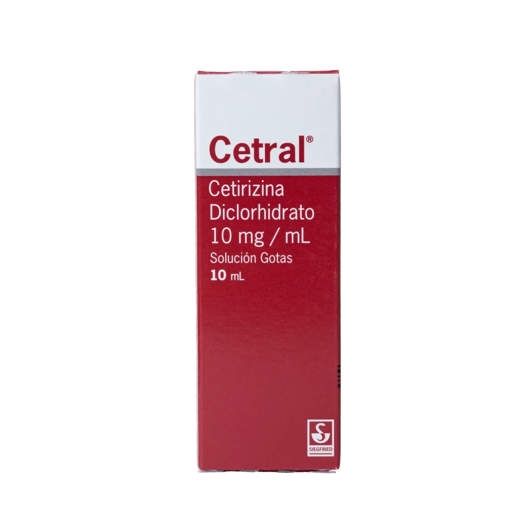 CETRAL 10 mg / mL SOLUCIÓN ORAL (GOTAS)