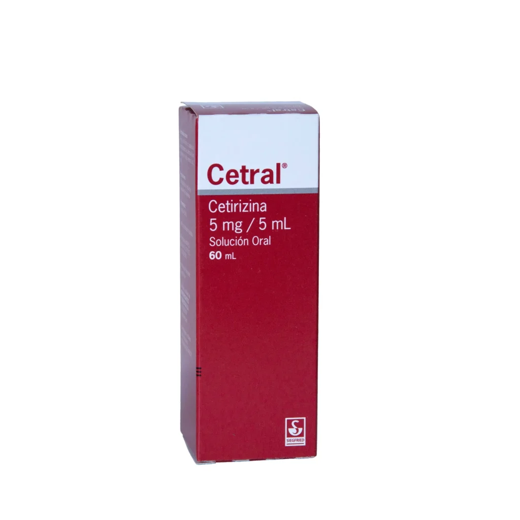 CETRAL 5 mg / 5 mL SOLUCIÓN ORAL