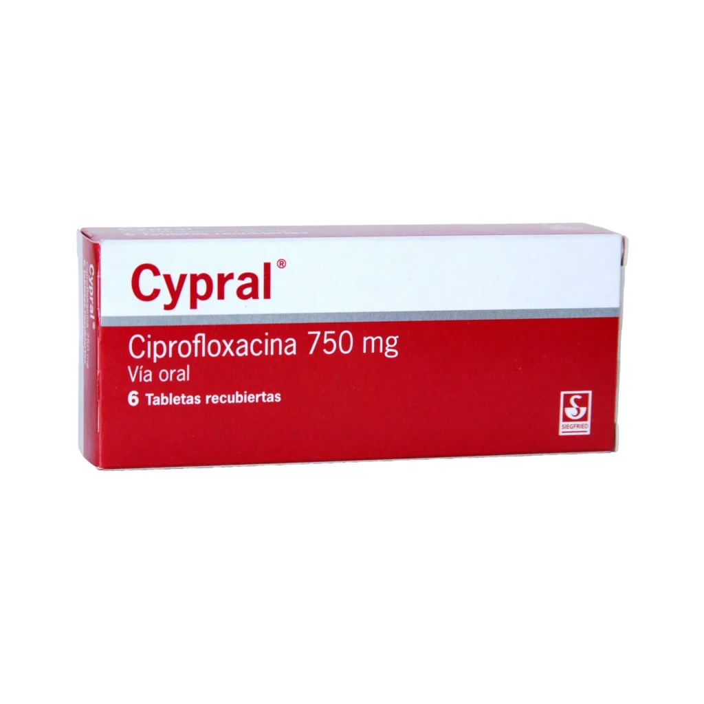 CYPRAL 750 mg TABLETAS RECUBIERTAS CYPRAL 750 mg TABLETAS RECUBIERTAS