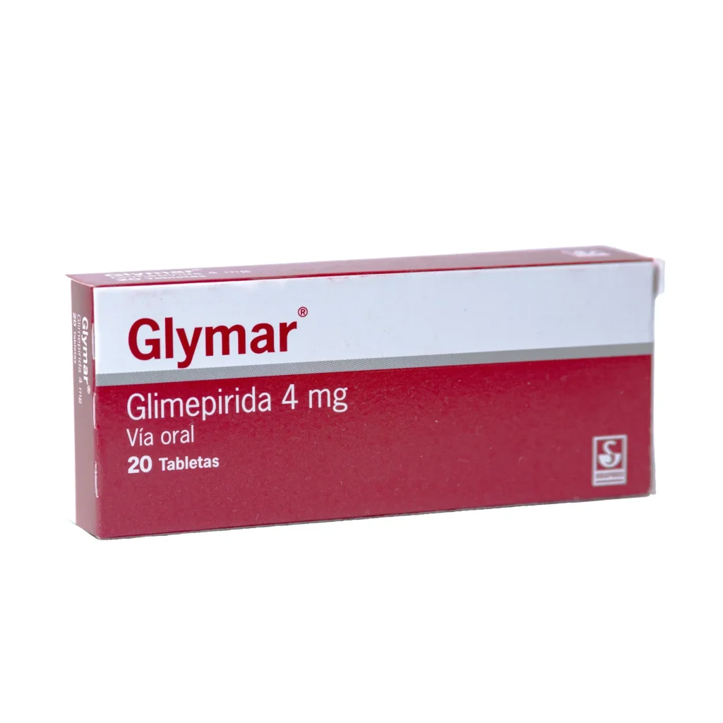 GLYMAR 4 mg TABLETAS