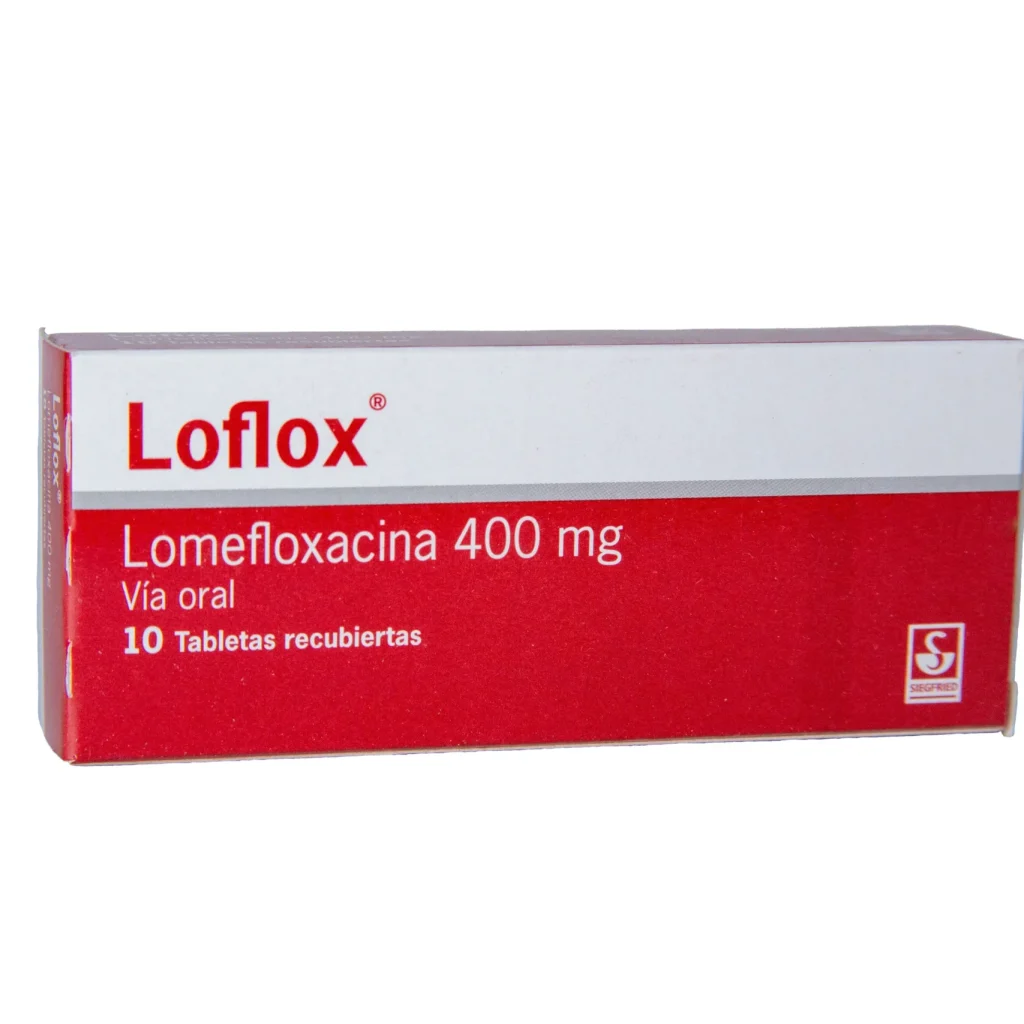 LOFLOX 400 mg TABLETAS RECUBIERTAS