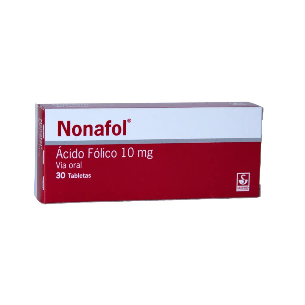 NONAFOL 10 mg TABLETAS